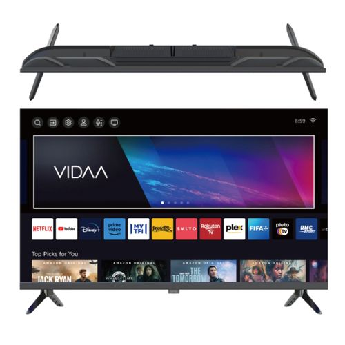 Amtec 50" Full HD Vidaa OS Smart TV - Black (1YR WRTY)