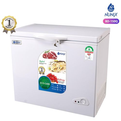 Nunix 150L large capacity chest freezer +FREE GIFT