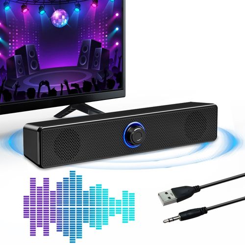 Bluetooth Speaker 4D Subwoofer Wired Speaker For Laptop,TV