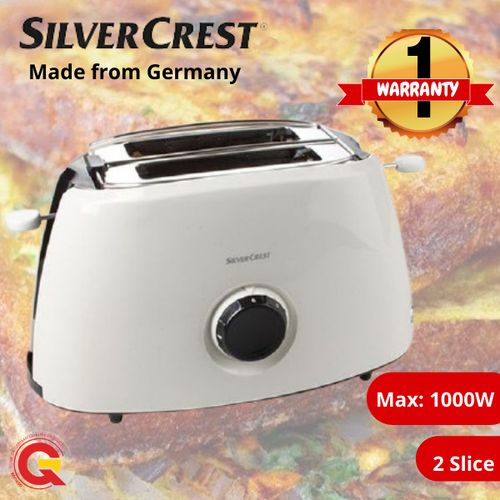 Classic Bread Toaster - 1000W - White