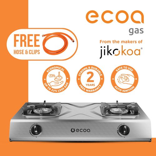 Ecoa Gas Two Burner Stove