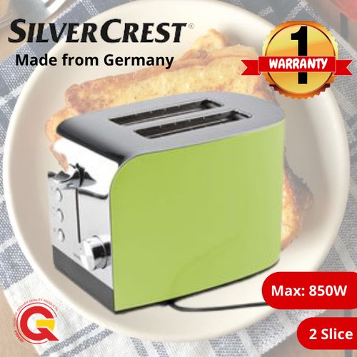 2 Slice Bread Toaster - 850W - Green